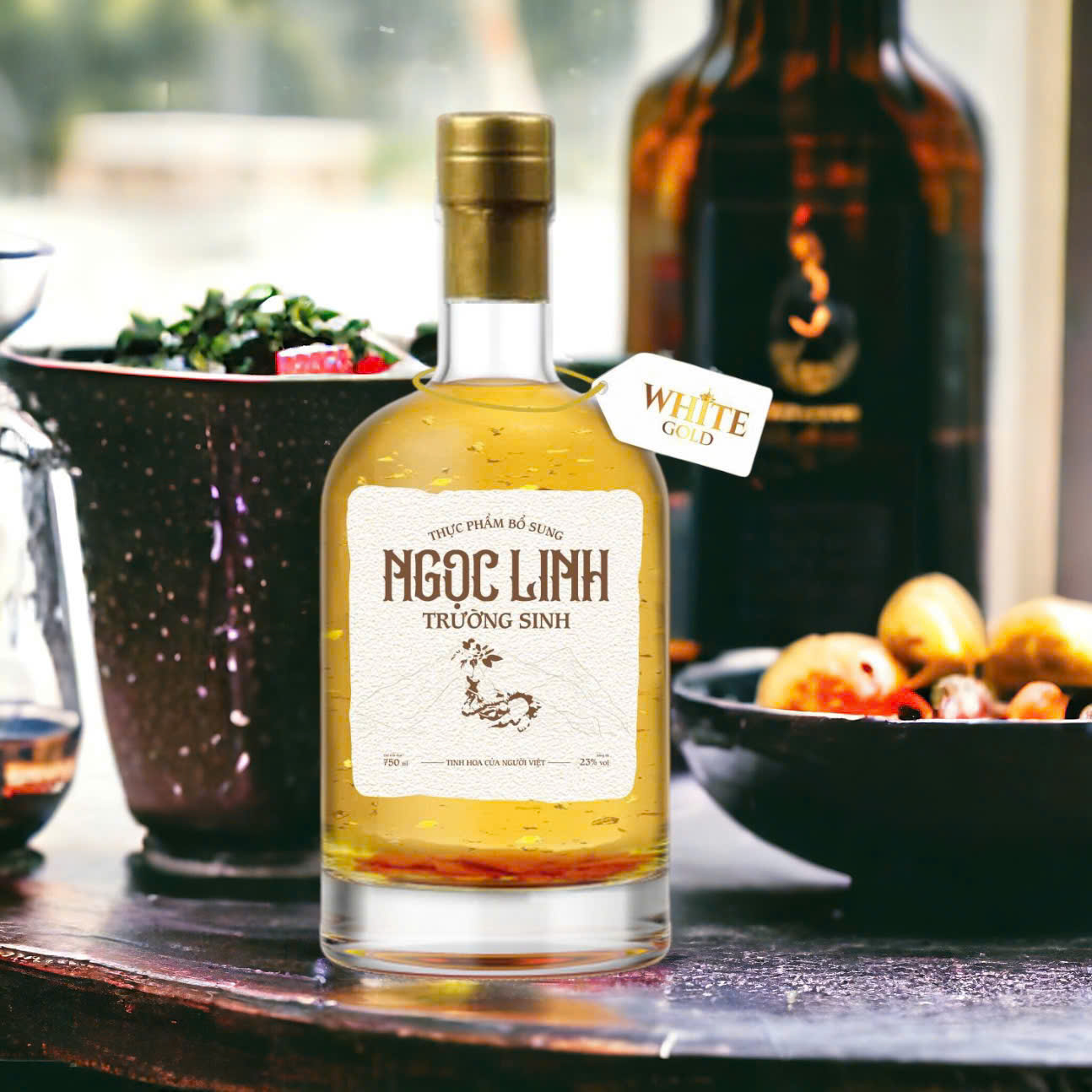 Rượu Sâm Ngọc Linh Trường Sinh White