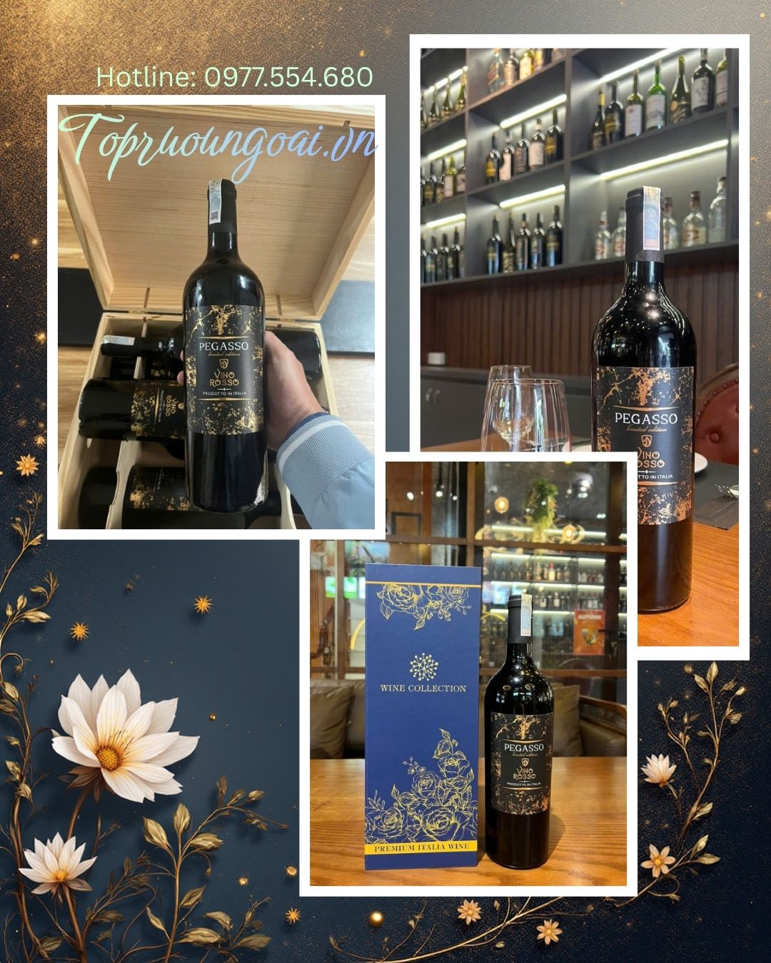 Rượu vang Pegasso Limited Edition 15%