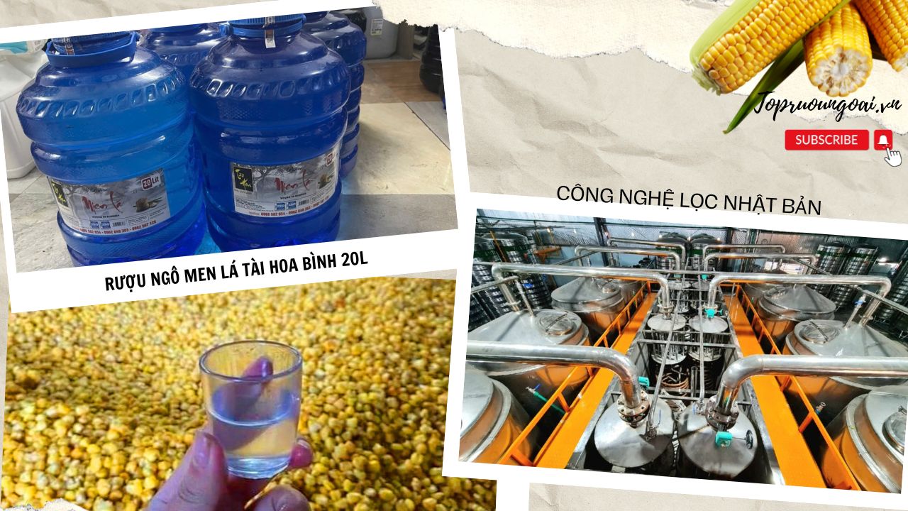 Rượu Tài Hoa được nhiều người Việt Nam tin dùng