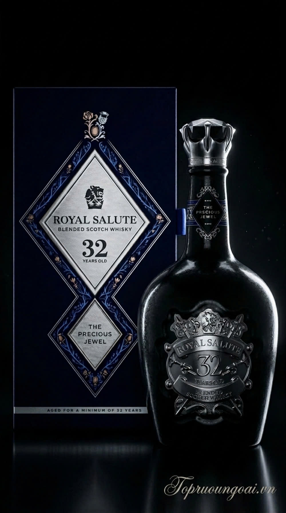  Rượu Chivas Royal Salute 32 năm - Kiệt tác Whisky Scotch cho người sành rượu