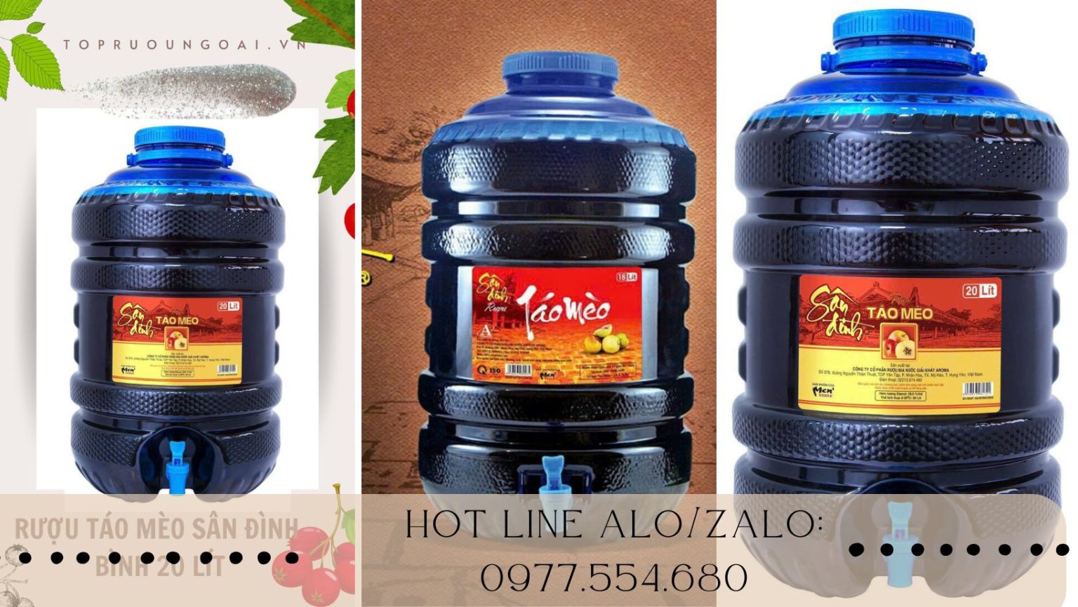 Topruoungoai.vn - Đại lý phân phối rượu Sân Đình chính hãng toàn quốc, giá tốt nhất