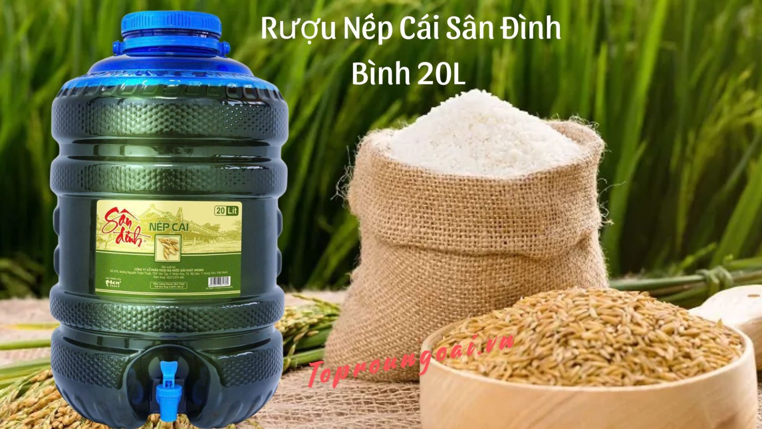 Topruoungoai.vn - Đại lý phân phối rượu Sân Đình chính hãng toàn quốc, giá tốt nhất