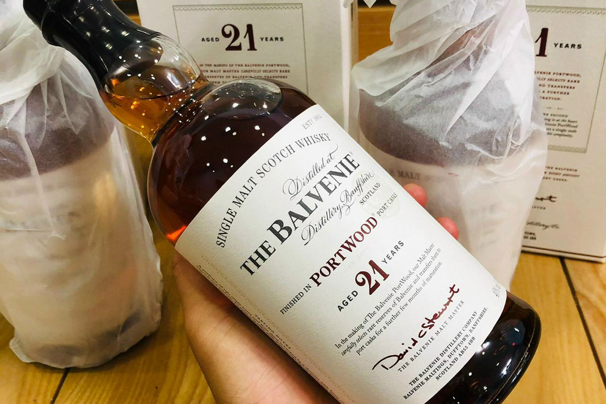 Mua rượu Balvenie 21 năm chính hãng giá tốt tại Hà Nội 