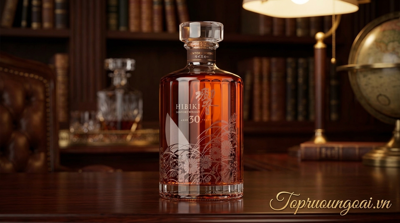 Rượu Hibiki 30 năm Gold chính hãng – Whisky Nhật sưu tầm đẳng cấp