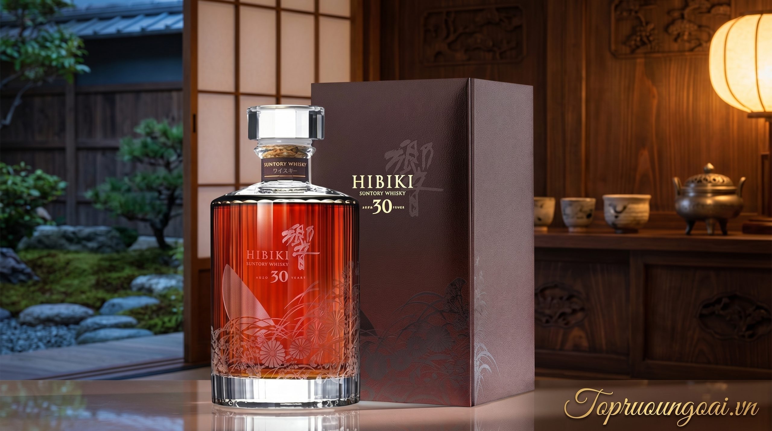 Rượu Hibiki 30 năm Gold chính hãng – Whisky Nhật sưu tầm đẳng cấp