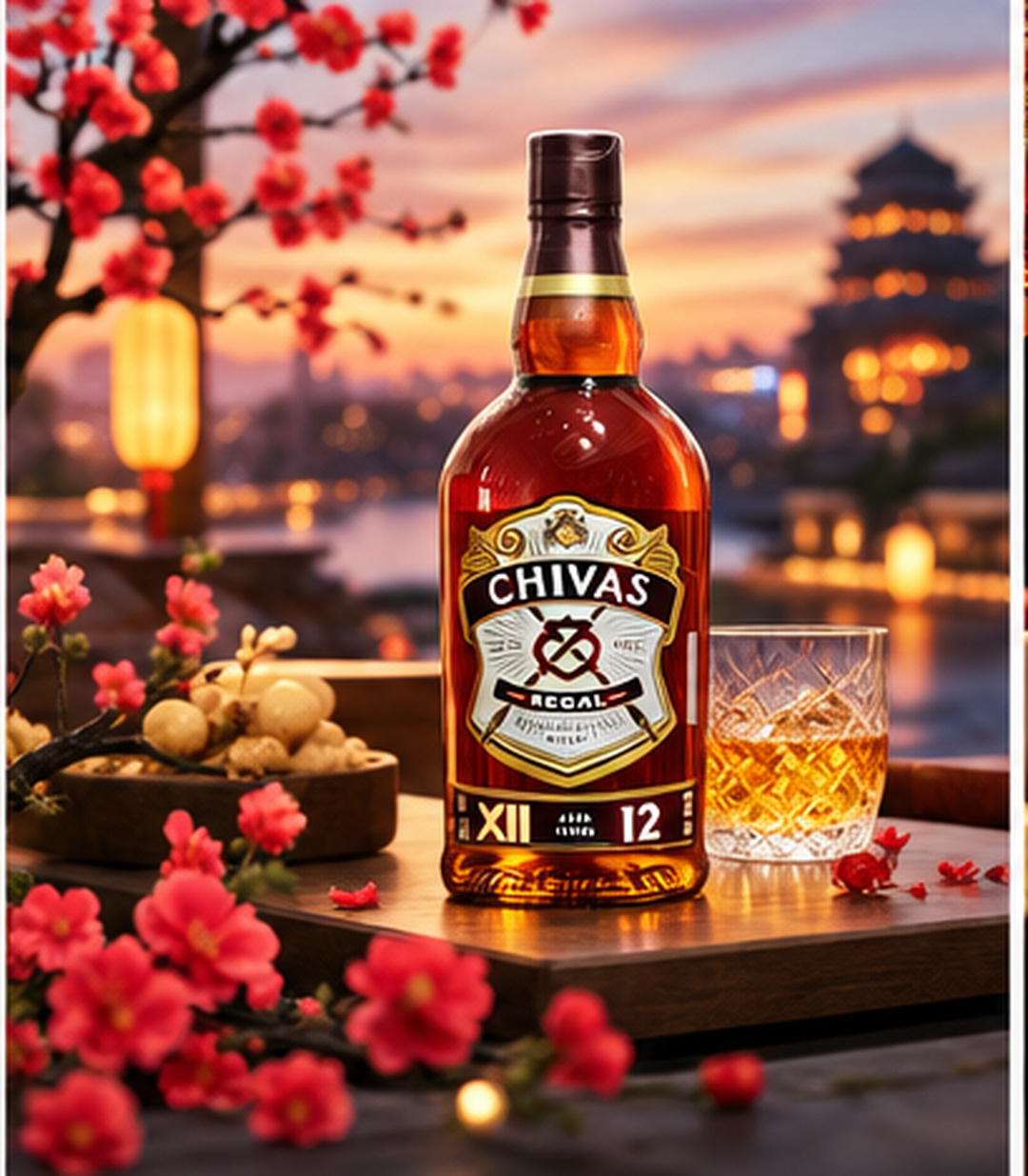 Rượu Chivas 12 năm hộp quà Tết - Đẳng cấp quà Tết