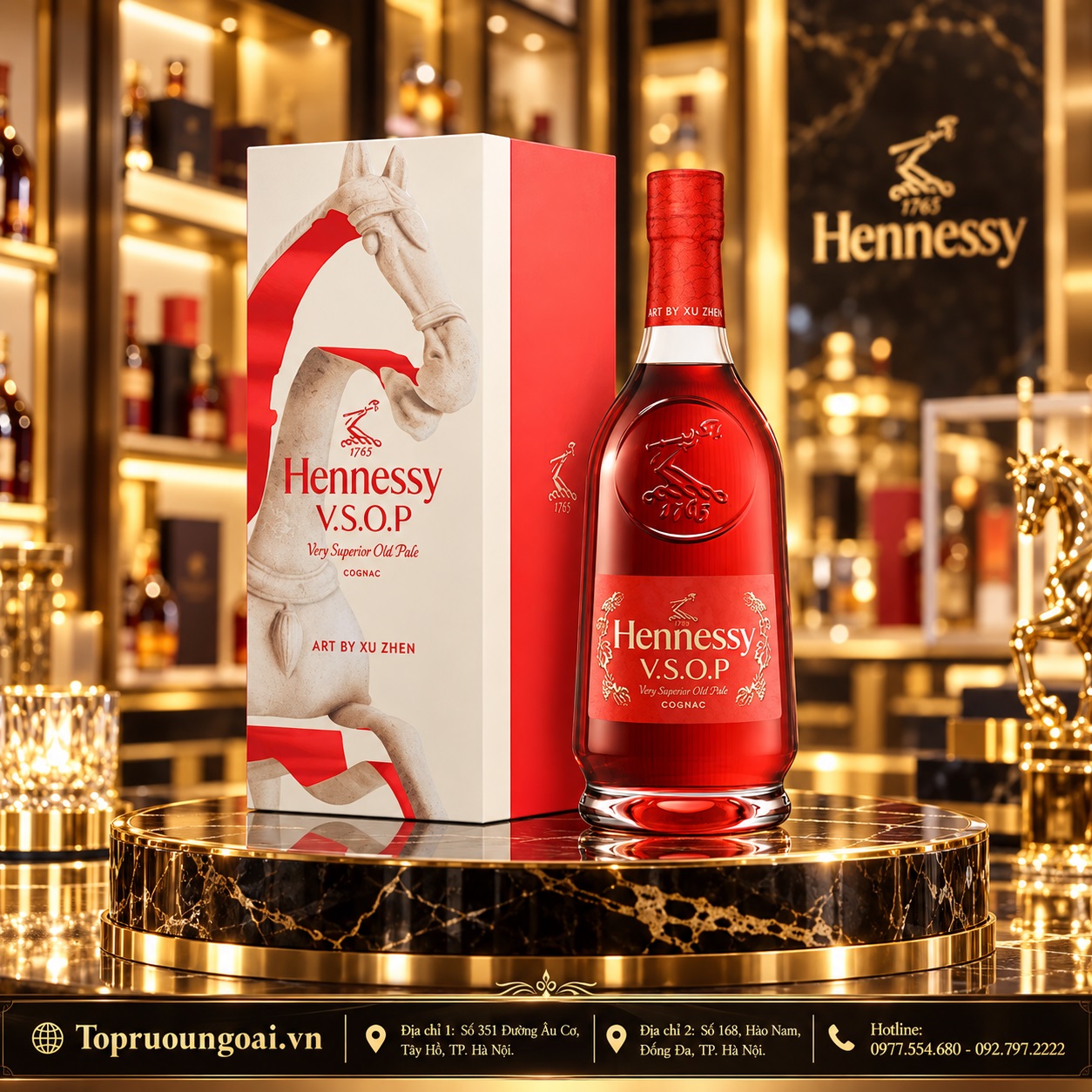 Rượu Hennessy VSOP 700ml hàng công ty