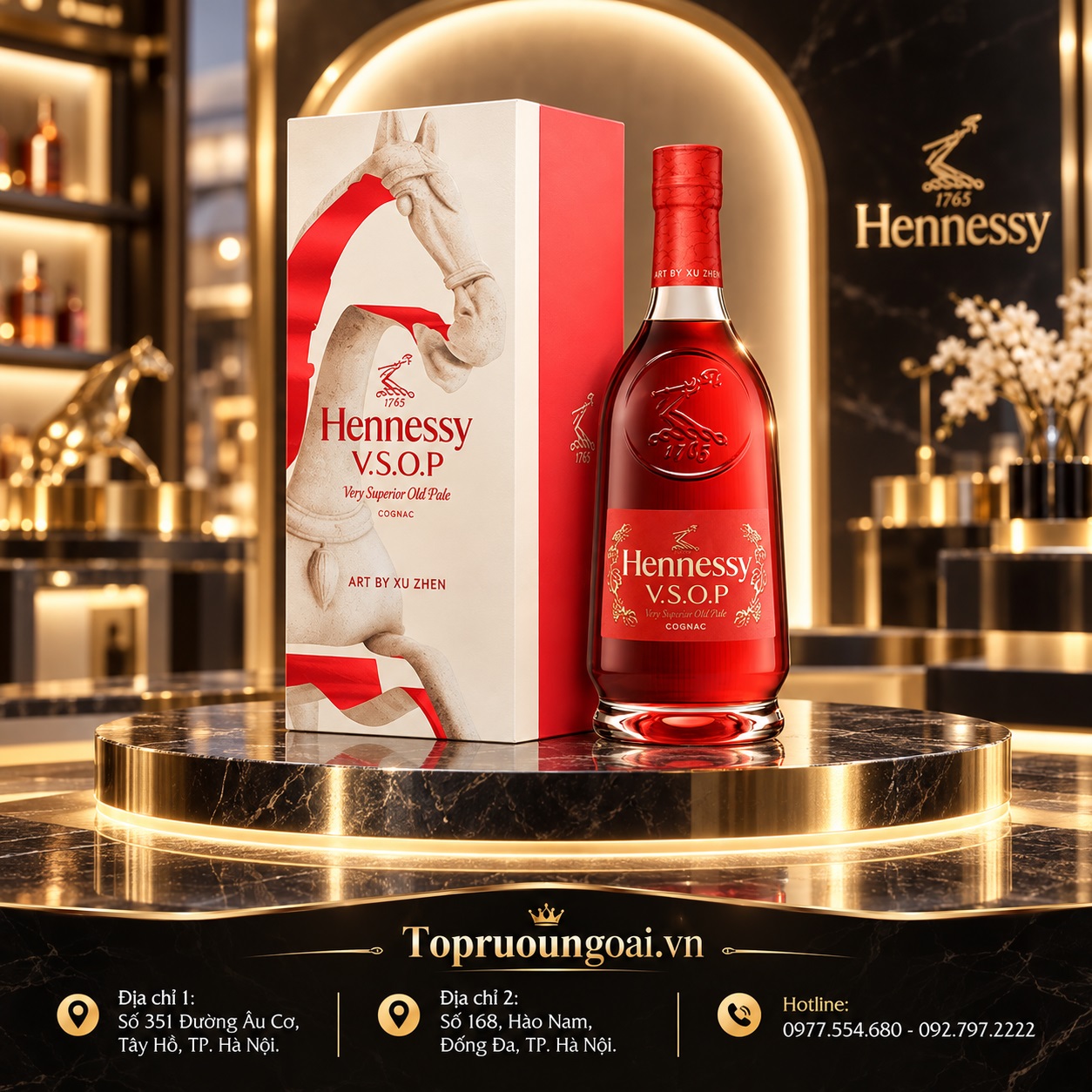 Rượu Hennessy VSOP 700ml hàng công ty