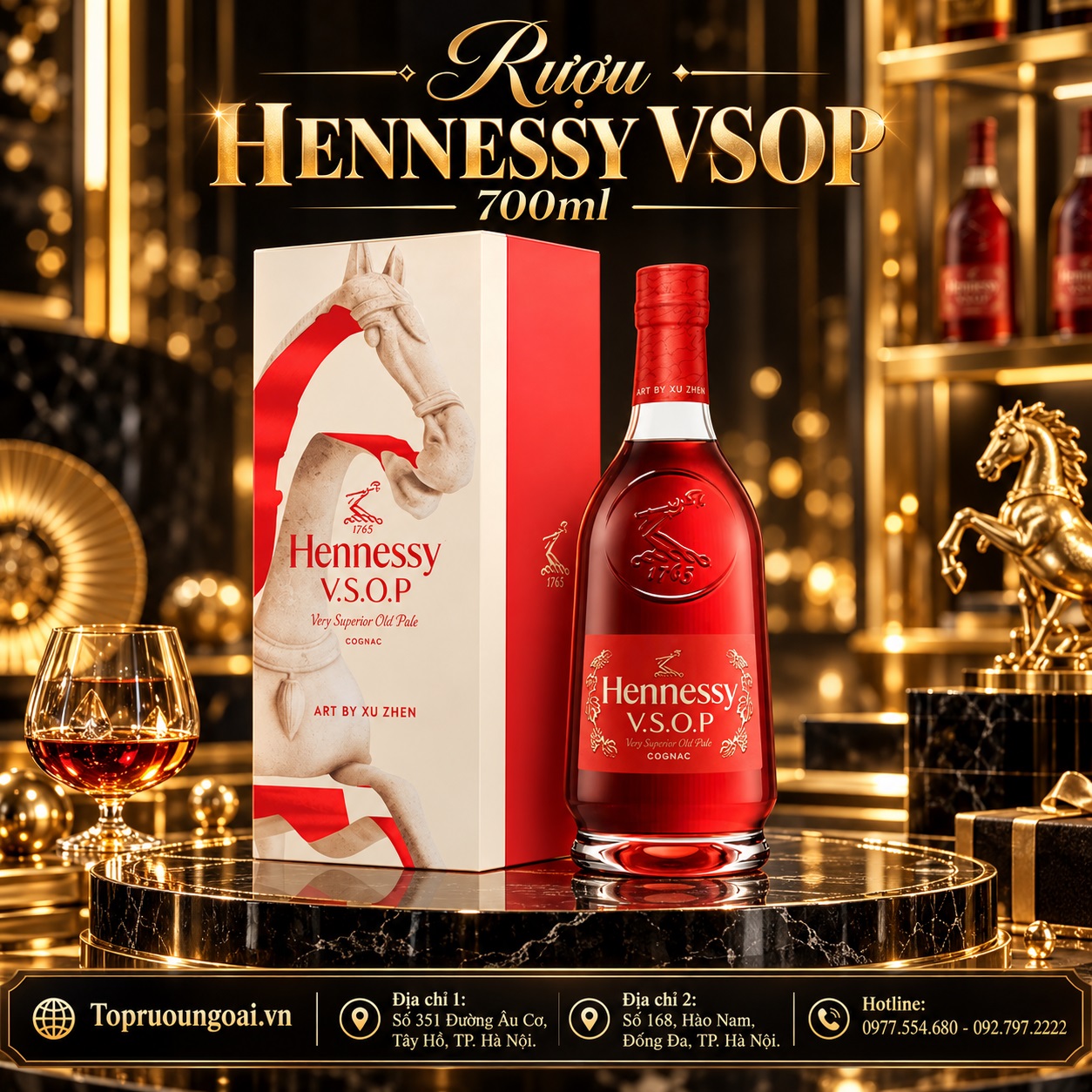 Rượu Hennessy VSOP 700ml: 5 điều cần biết trước khi mua