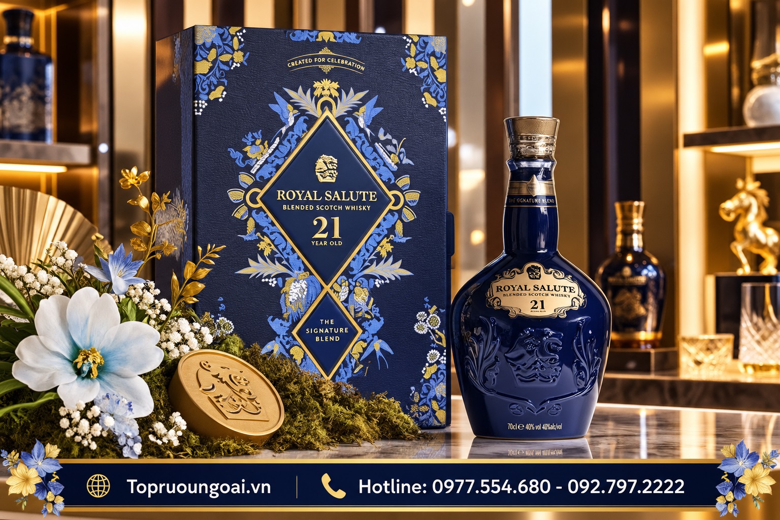 Rượu Chivas 21 năm - Hộp quà Tết