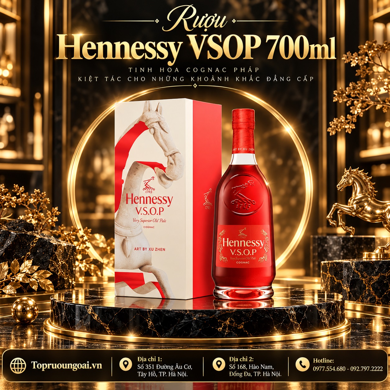 Rượu Hennessy VSOP 700ml: 5 điều cần biết trước khi mua