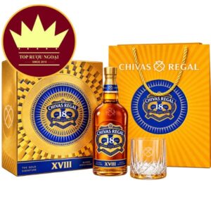 Rượu Chivas 18 năm gold signature - Hộp quà Tết