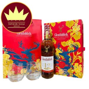 Rượu Glenfiddich 12 năm - hộp quà Tết