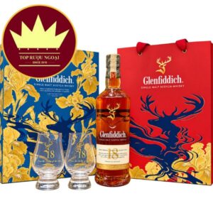 Rượu Glenfiddich 18 năm - Hộp quà Tết
