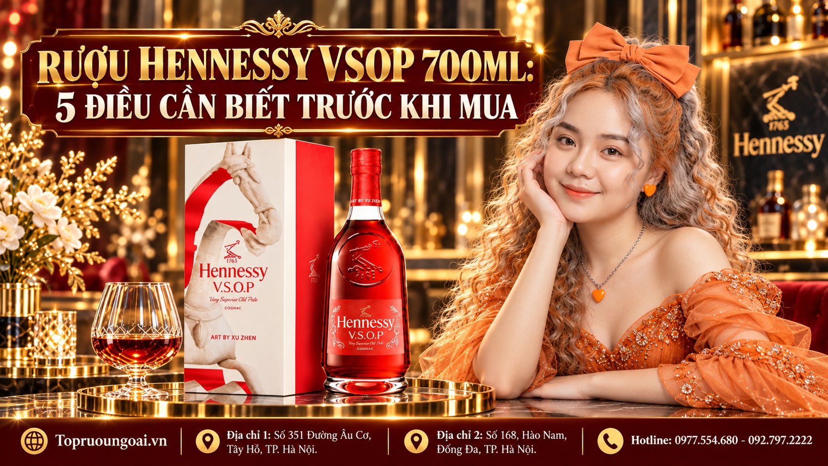 Rượu Hennessy VSOP 700ml 5 điều cần biết trước khi mua