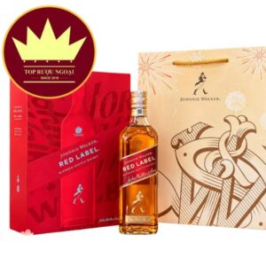 Rượu Johnnie Walker Red Label - Hộp quà Tết